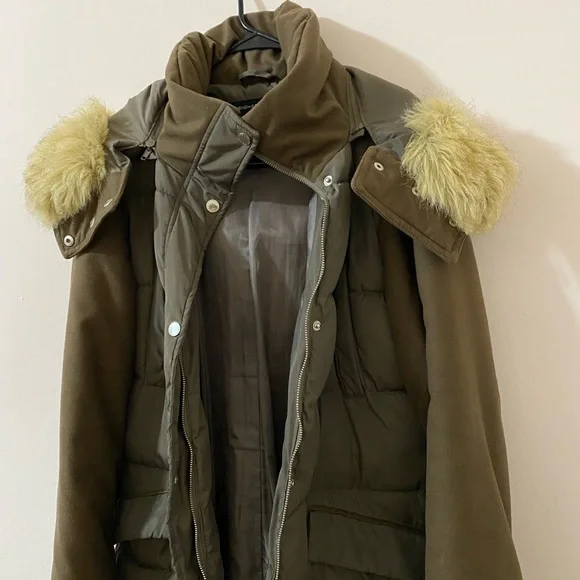 🧥HP🧥 French Connection Womens Faux Coat 1
